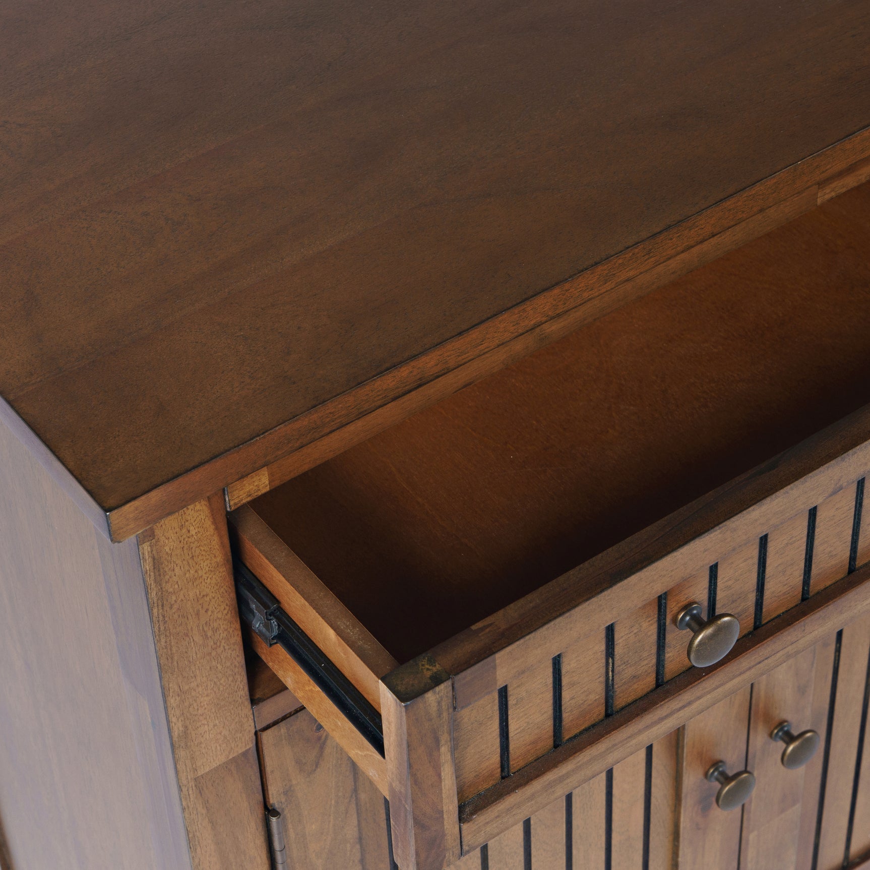 Bridgton Chestnut 58 Accent Cabinet - Ornate Home