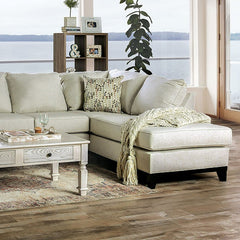 Bridie Ivory Sectional - Ornate Home