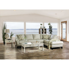 Bridie Ivory Sectional - Ornate Home
