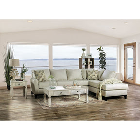Bridie Ivory Sectional - Ornate Home
