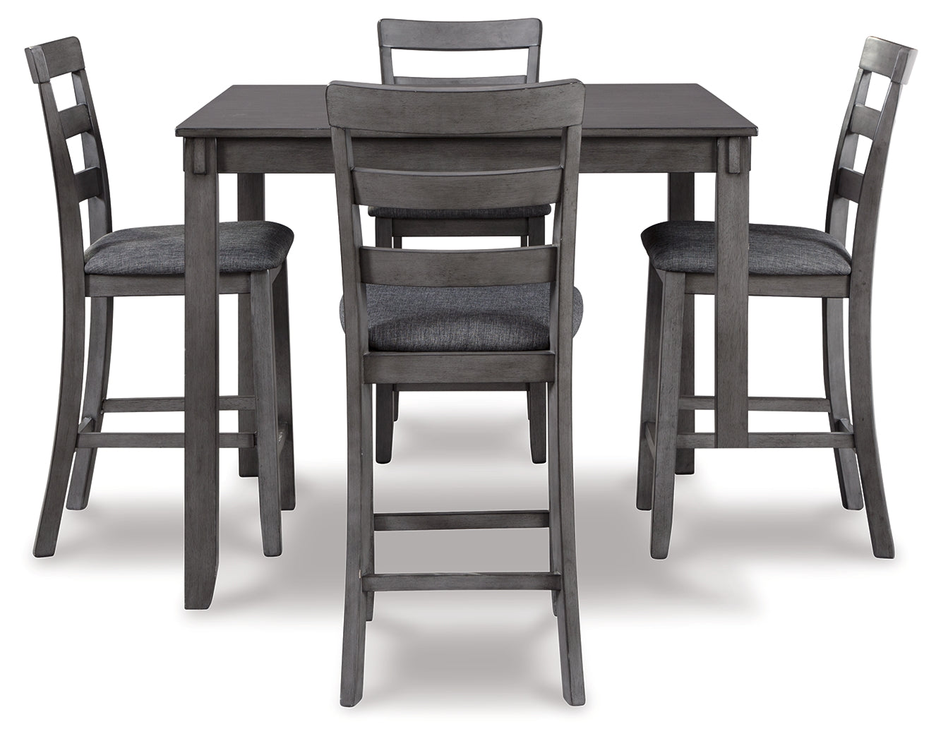Bridson Gray Counter Height Dining Room Set (Set of 5) (Online Special Price) - Ornate Home