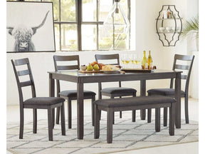 Bridson Gray Dining Room Set (Set of 6) (Online Special Price) - Ornate Home