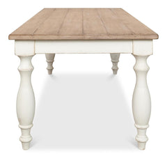 Brie White Dining Table - Ornate Home