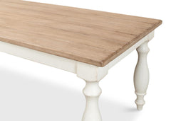 Brie White Dining Table - Ornate Home