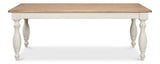 Brie White Dining Table - Ornate Home