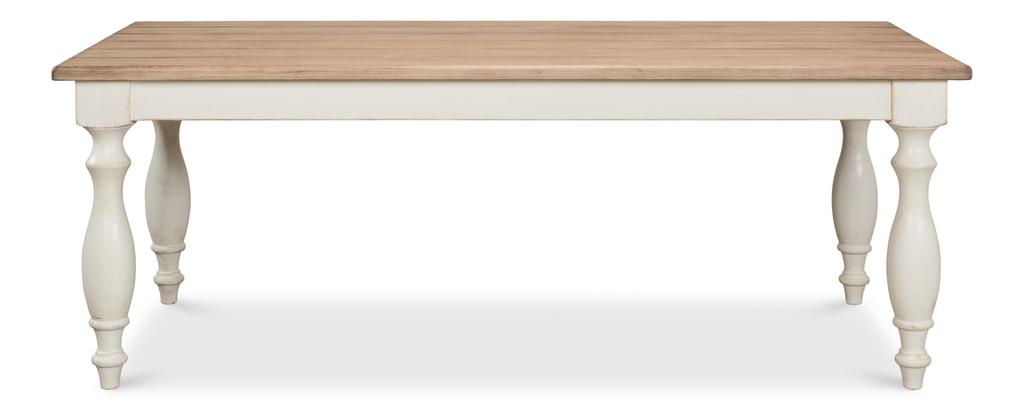 Brie White Dining Table - Ornate Home