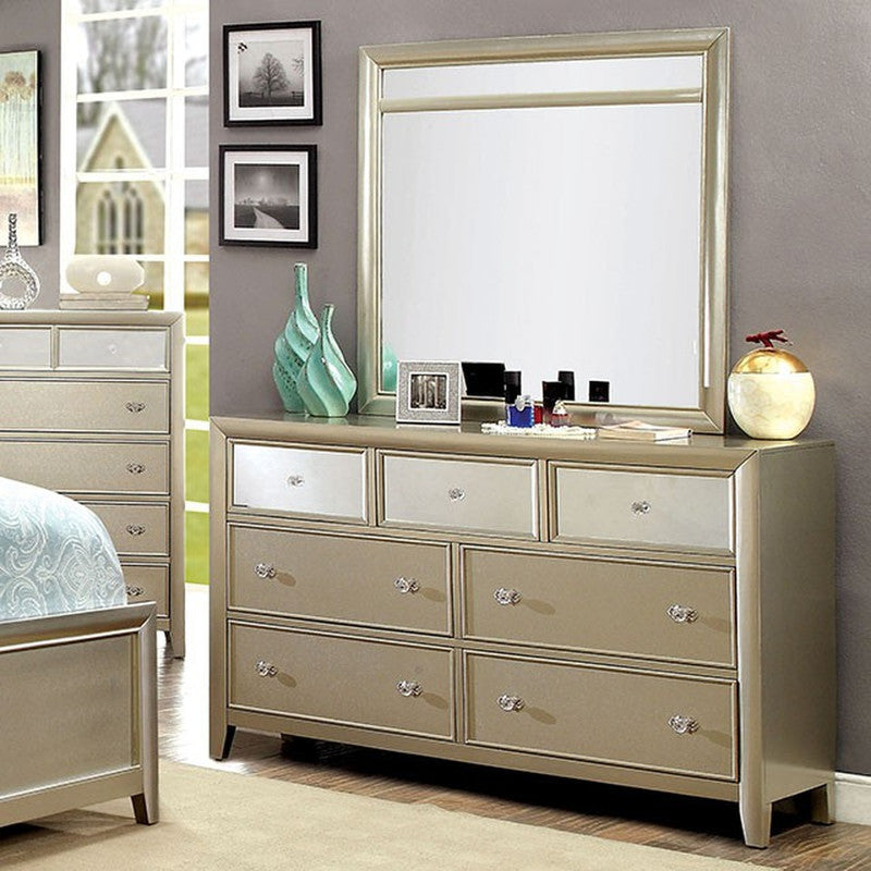 Briella Silver Mirror - Ornate Home