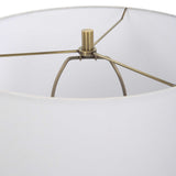 Brielle Polished Black Table Lamp - Ornate Home