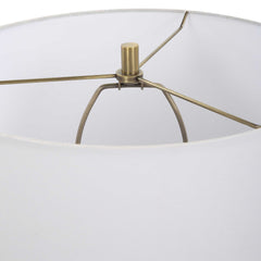 Brielle Polished Black Table Lamp - Ornate Home