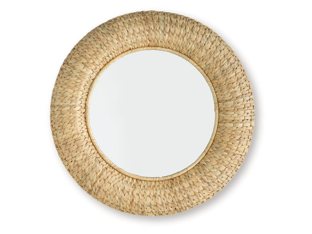 Briggsburg Natural Accent Mirror - Ornate Home