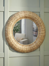 Briggsburg Natural Accent Mirror - Ornate Home