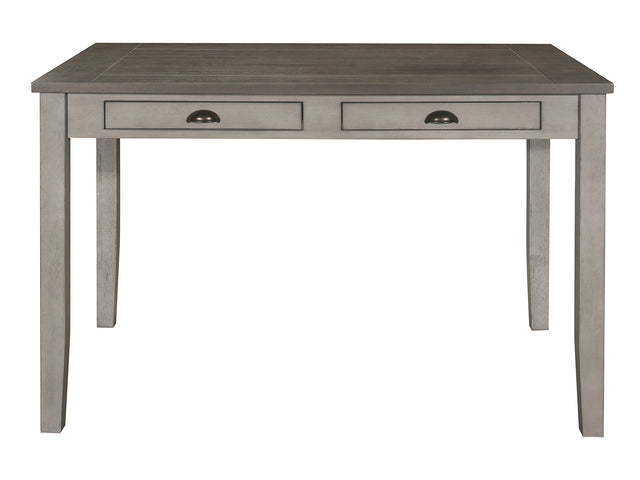 Brightleaf Brown/Light Gray Counter Height Table - Ornate Home