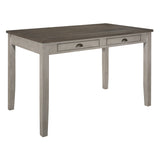 Brightleaf Brown/Light Gray Counter Height Table - Ornate Home