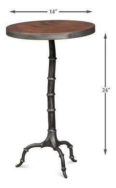 Brightleaf Brown Side Table - Ornate Home