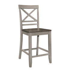 Brightleaf Silver 7pc Dining Set - Ornate Home