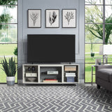 Brighton 60" TV Stand in Beige - Ornate Home