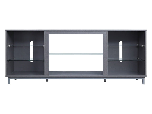 Brighton 60" TV Stand in Grey - Ornate Home