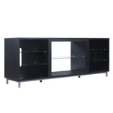 Brighton 60" TV Stand in Onyx - Ornate Home