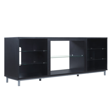 Brighton 60" TV Stand in Onyx - Ornate Home