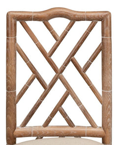 Brighton Bamboo Beige Side Chair (Set of 2) - Ornate Home