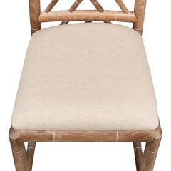 Brighton Bamboo Beige Side Chair (Set of 2) - Ornate Home