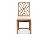 Brighton Bamboo Beige Side Chair (Set of 2) - Ornate Home