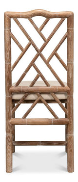 Brighton Bamboo Beige Side Chair (Set of 2) - Ornate Home