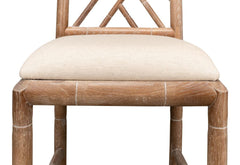 Brighton Bamboo Beige Side Chair (Set of 2) - Ornate Home