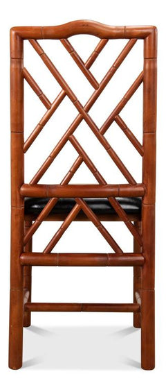 Brighton Bamboo Brown Side Chair (Set of 2) - Ornate Home