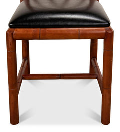 Brighton Bamboo Brown Side Chair (Set of 2) - Ornate Home