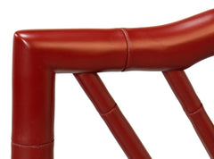 Brighton Bamboo Red Side Chair (Set of 2) - Ornate Home