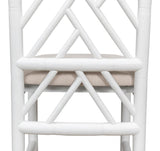 Brighton Bamboo White Side Chair (Set of 2) - Ornate Home