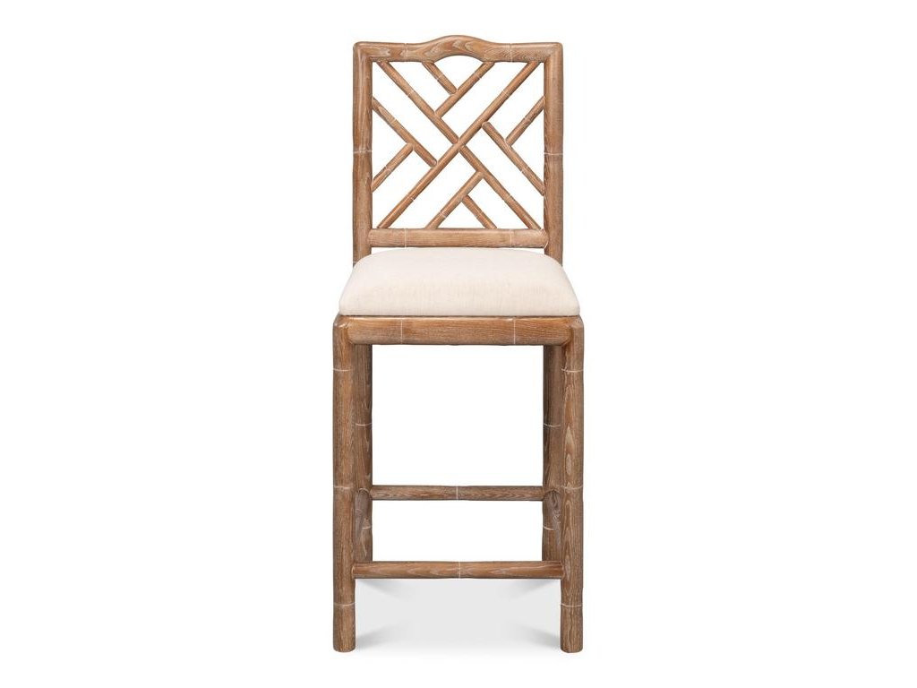 Brighton Beige Counter Stool - Ornate Home