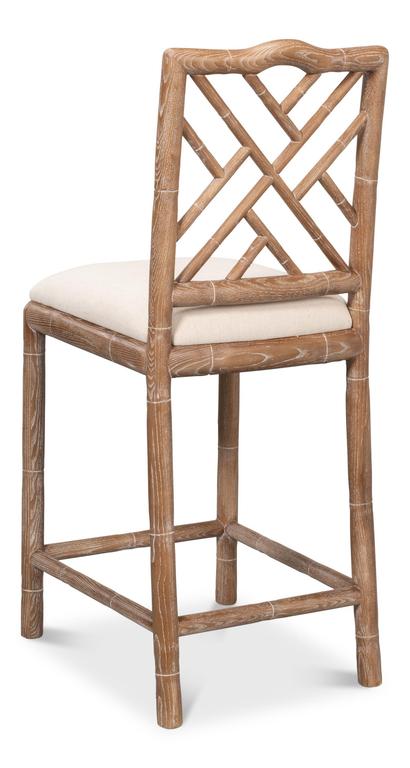 Brighton Beige Counter Stool - Ornate Home