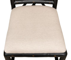 Brighton Black Bamboo Side Chair (Set of 2) - Ornate Home