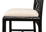 Brighton Black Bamboo Side Chair (Set of 2) - Ornate Home