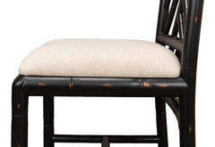 Brighton Black Bamboo Side Chair (Set of 2) - Ornate Home
