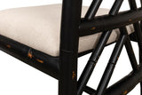 Brighton Black Bamboo Side Chair (Set of 2) - Ornate Home