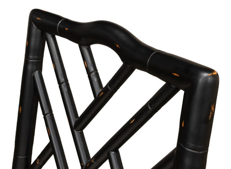 Brighton Black Bamboo Side Chair (Set of 2) - Ornate Home