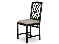 Brighton Black Bamboo Side Chair (Set of 2) - Ornate Home