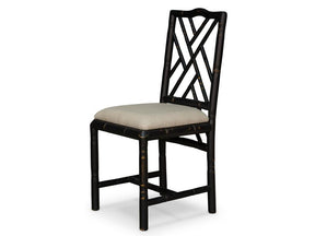 Brighton Black Bamboo Side Chair (Set of 2) - Ornate Home