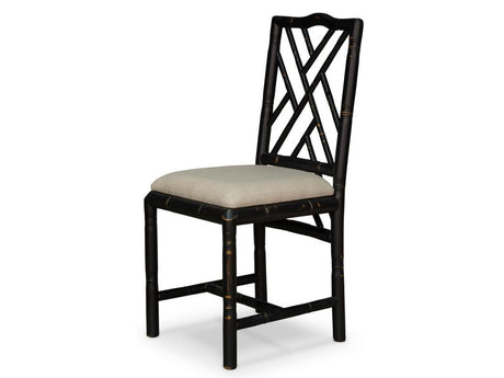 Brighton Black Bamboo Side Chair (Set of 2) - Ornate Home