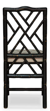 Brighton Black Bamboo Side Chair (Set of 2) - Ornate Home