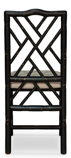 Brighton Black Bamboo Side Chair (Set of 2) - Ornate Home