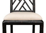 Brighton Black Bamboo Side Chair (Set of 2) - Ornate Home