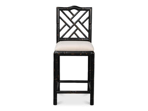 Brighton Black Counter Stool - Ornate Home