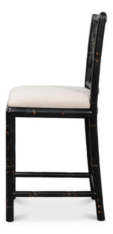 Brighton Black Counter Stool - Ornate Home