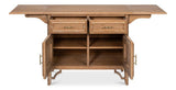Brighton Brown Cabinet - Ornate Home