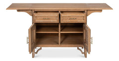 Brighton Brown Cabinet - Ornate Home