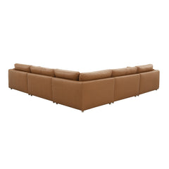 Brighton Brown Modular Armless Chair - Ornate Home